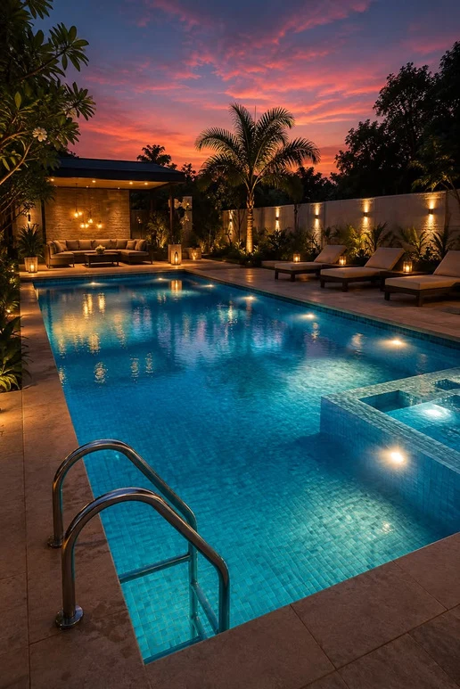 Poolside living